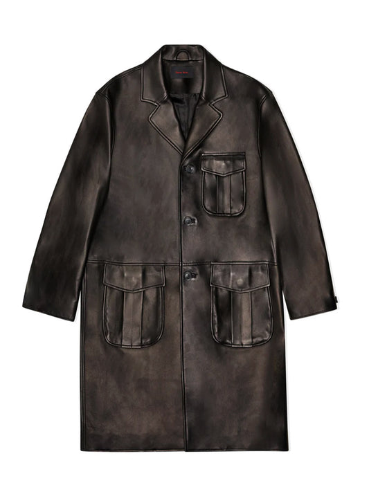 SIMONE ROCHA-MULTI POCKET CAR COAT-