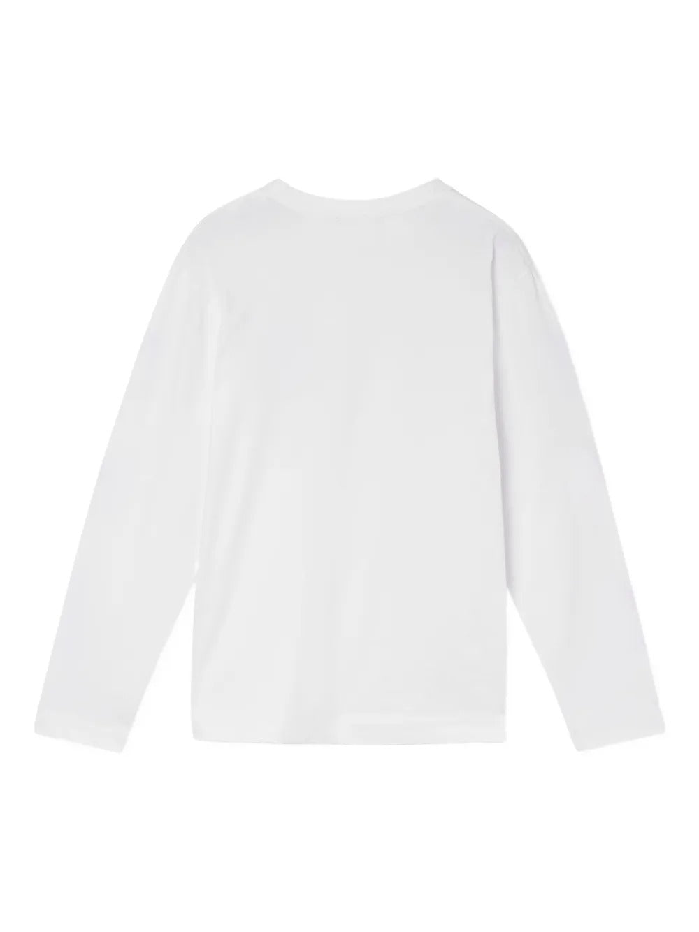 SIMONE ROCHA-RIBBON BOW TAIL PRINT LONG SLEEVE T-SHIRT-