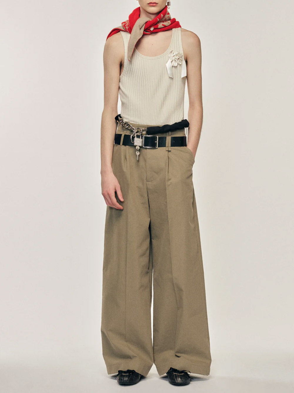 SIMONE ROCHA-RIBBON DAISY VEST-