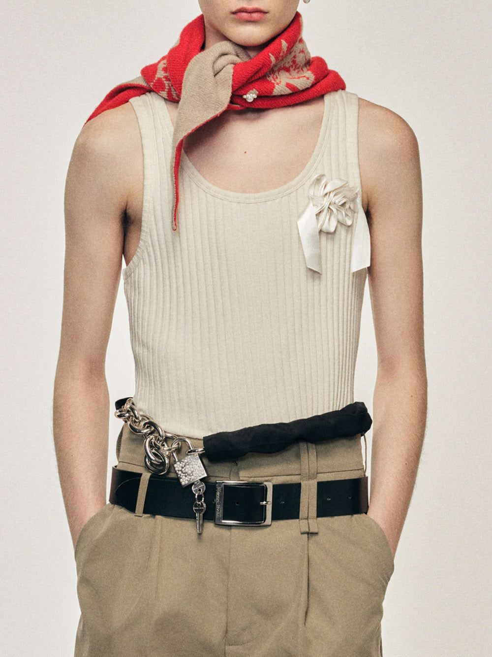 SIMONE ROCHA-RIBBON DAISY VEST-