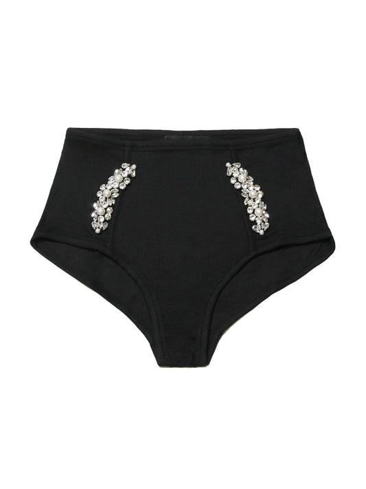 SCULPT PANTS W/ EMB