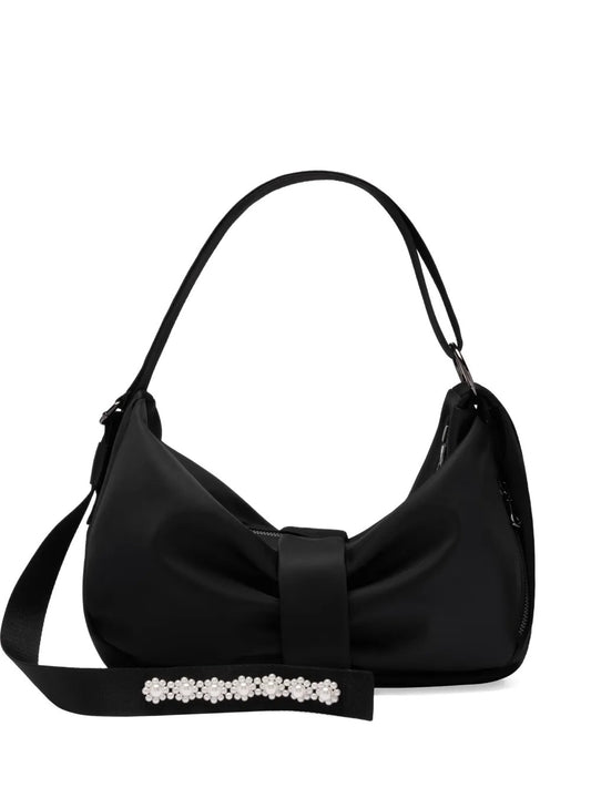 SIMONE ROCHA-SLING BOW BAG W/ EMB-