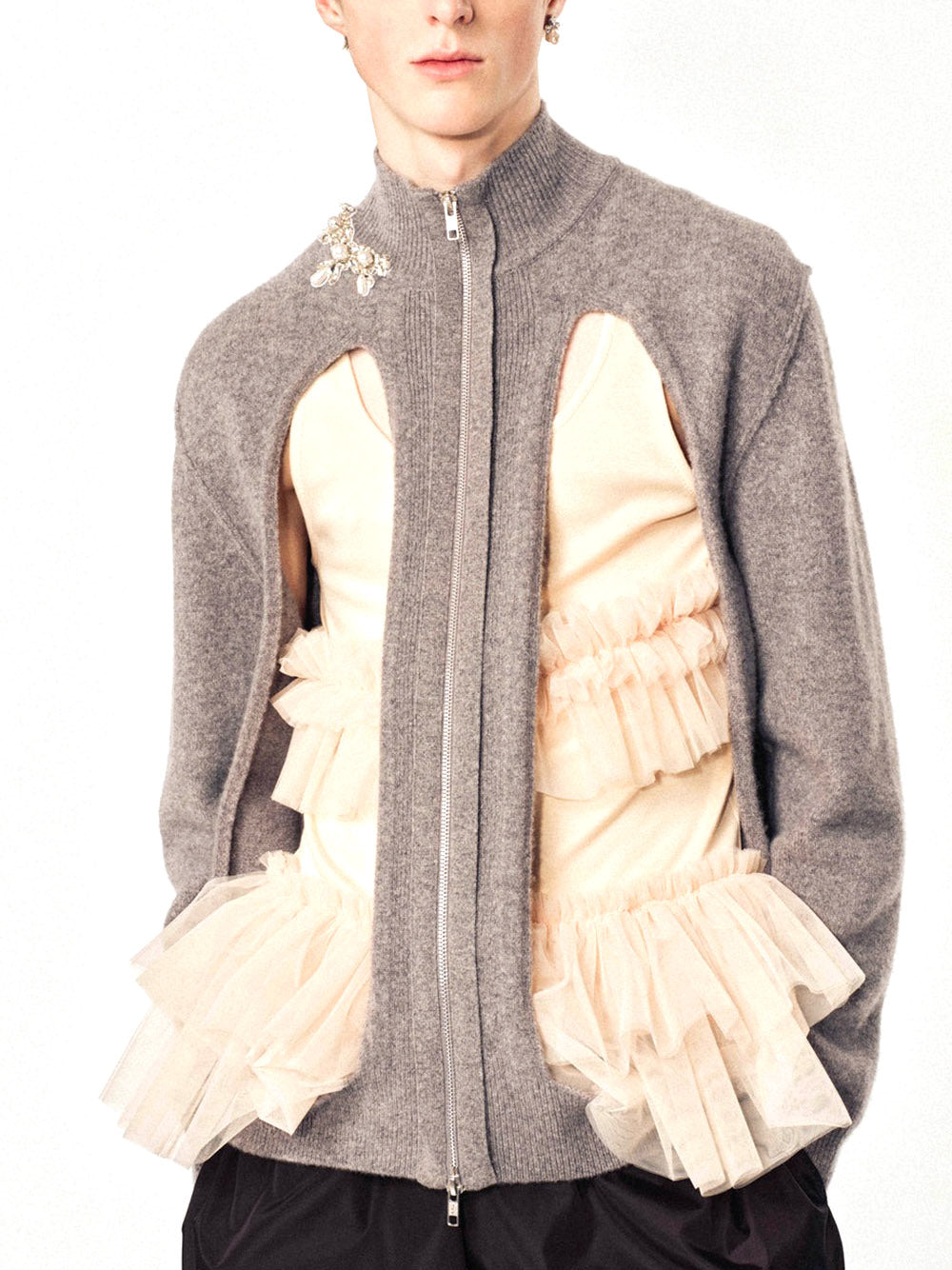 SIMONE ROCHA-TUTU HEM TANK TOP-