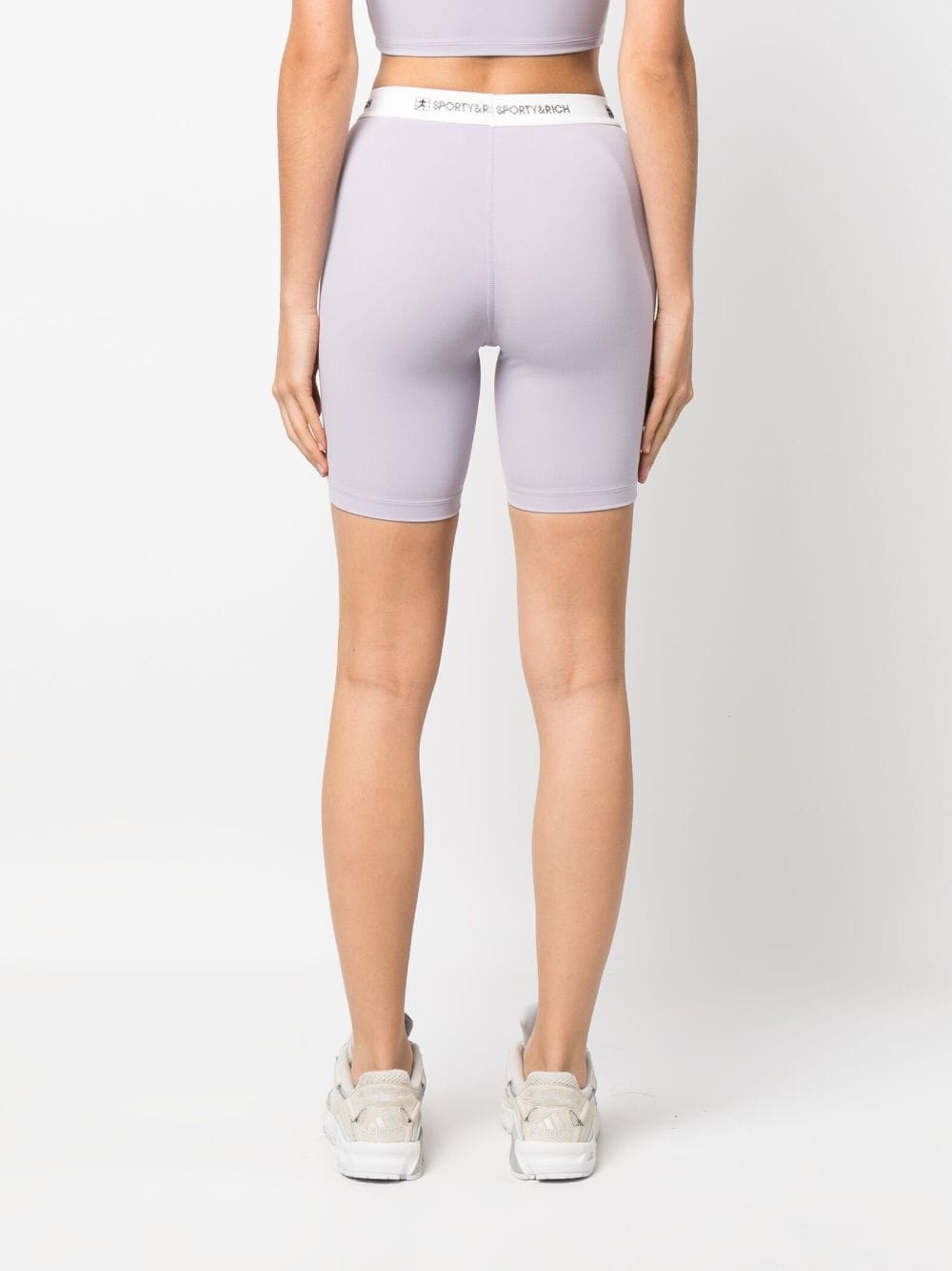 SPORTY & RICH-80S Runner Biker Short-SH835LI LILAC