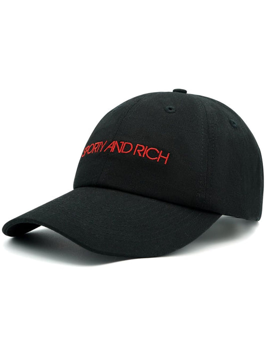 SPORTY & RICH-Disco Hat-AC481FB FADED BLACK