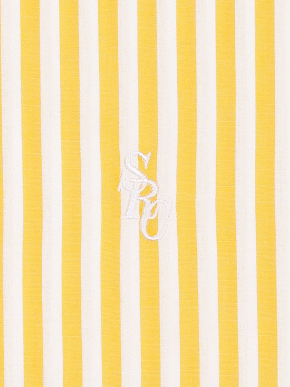 SPORTY & RICH-Embroidered Button Down Shirt-