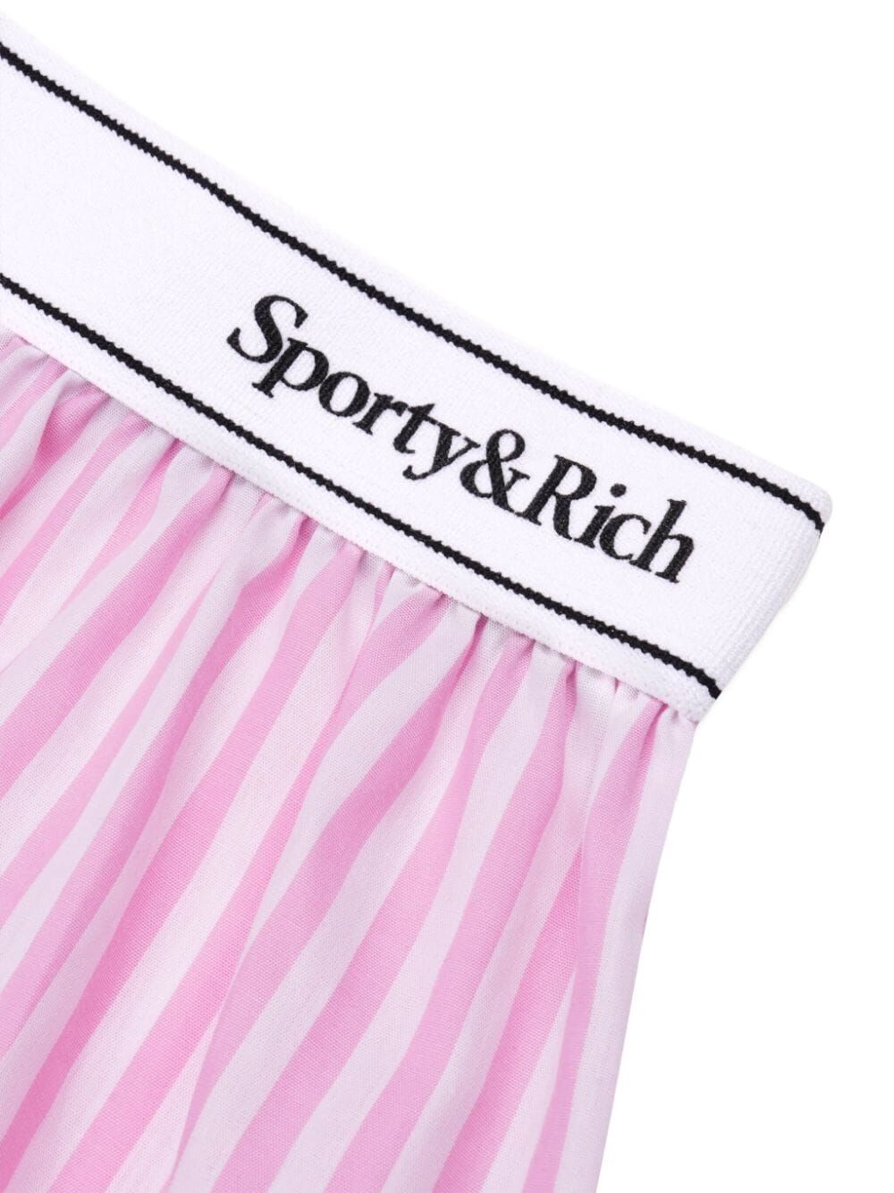 SPORTY & RICH-Serif Logo Boxer Shorts-