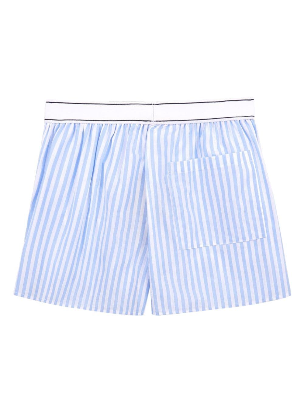 SPORTY & RICH-Serif Logo Boxer Shorts-