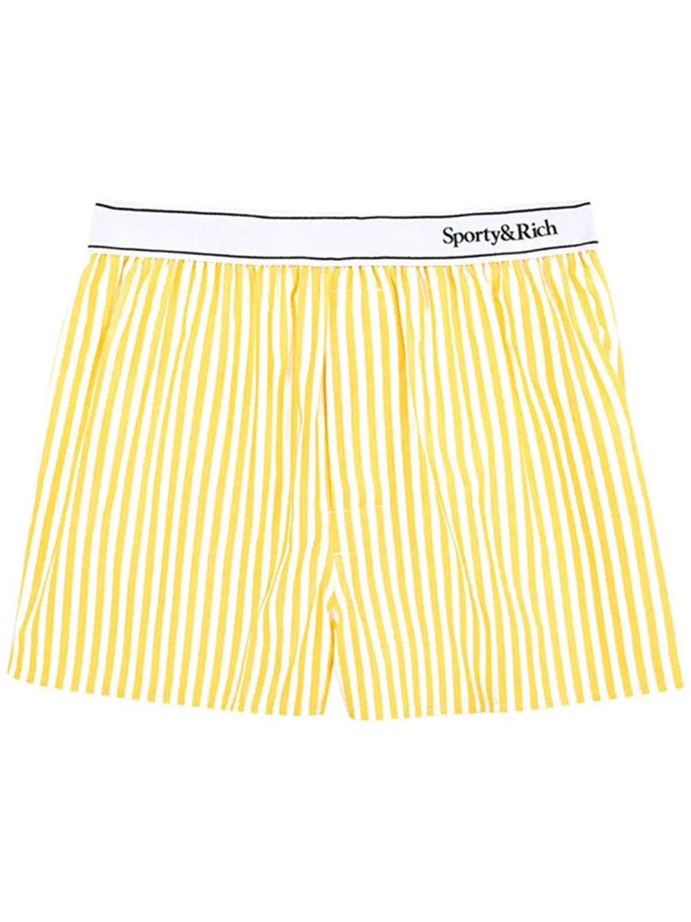 SPORTY & RICH-Serif Logo Boxer Shorts-