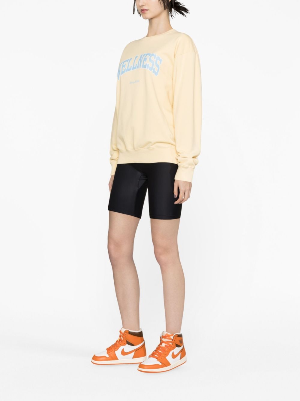 SPORTY & RICH-Wellness Ivy Crewneck-CR847AL ALMOND/H2O