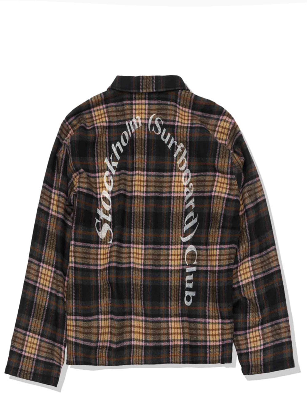 @*@様 Stockholm Surfboard Club overshirt STOCKHOLM SURFBOARD CLUB-Club Overshirt-U4000108 MULTI CHECK – Dope