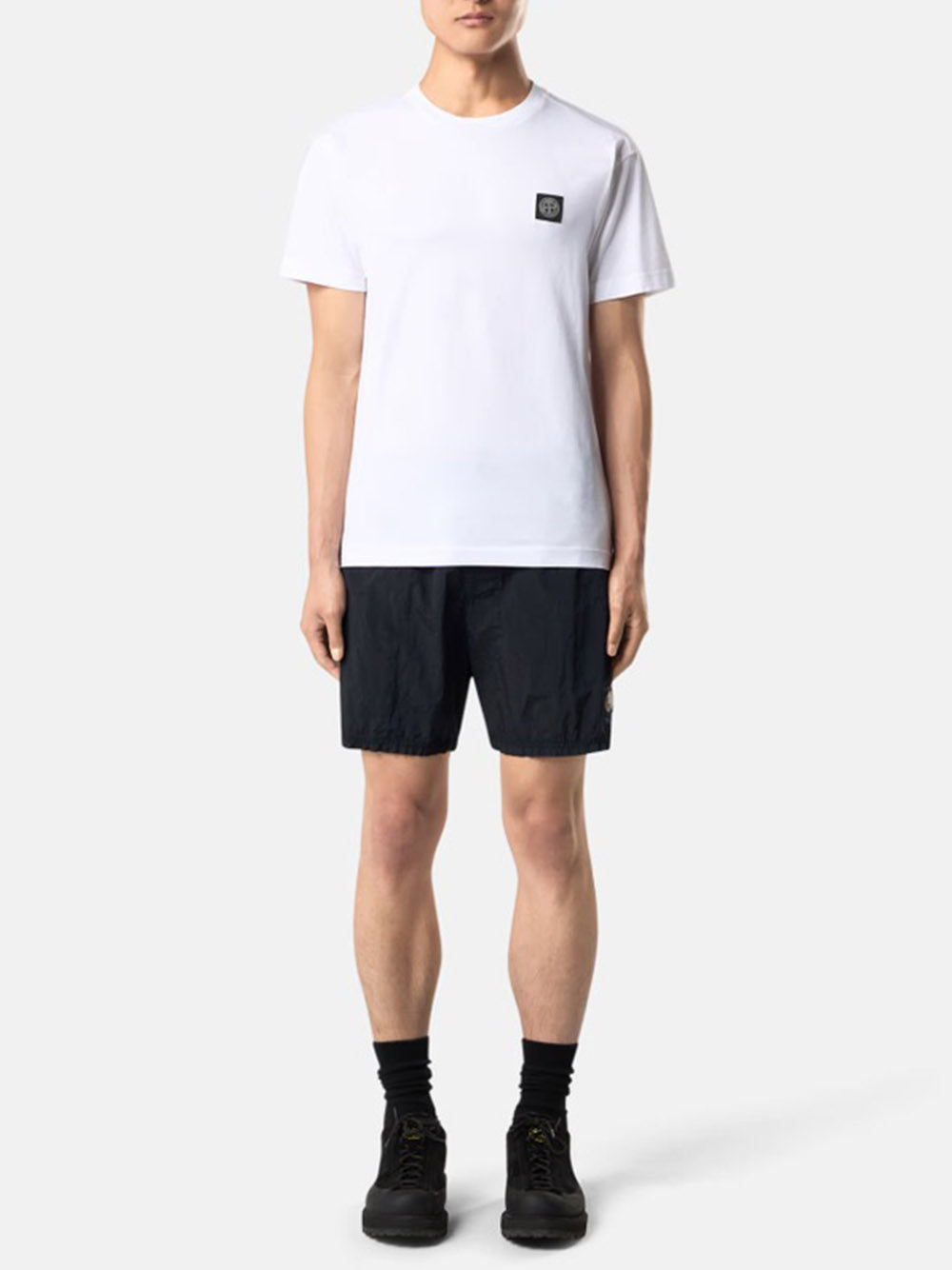 STONE ISLAND-60/2 COTTON JERSEY-