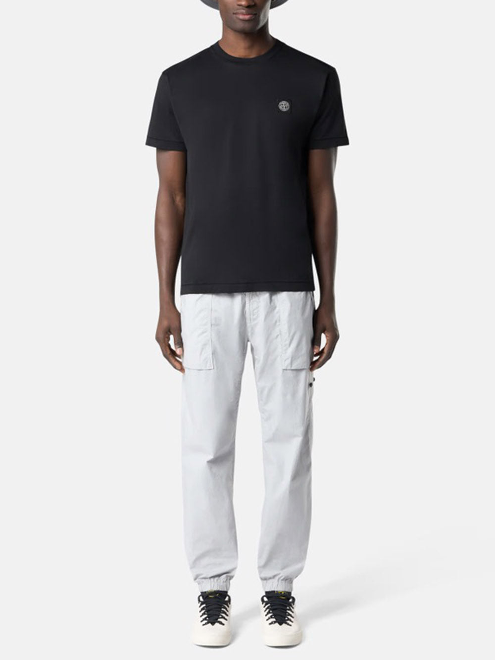 STONE ISLAND-60/2 COTTON JERSEY-