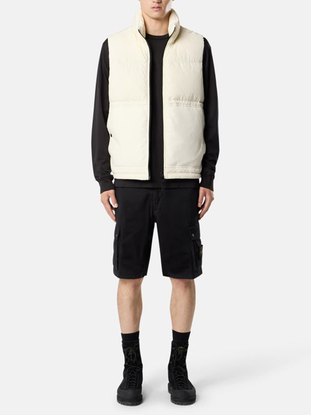 STONE ISLAND-60/2 COTTON JERSEY-