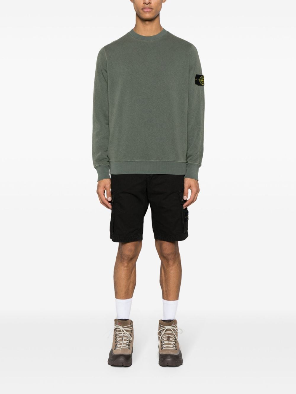 STONE ISLAND-BERMUDA SHORTS-