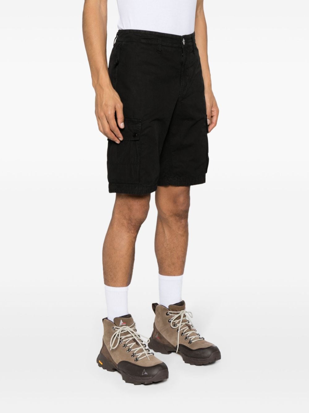 STONE ISLAND-BERMUDA SHORTS-