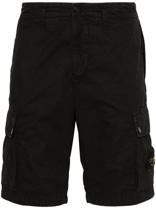 STONE ISLAND-BERMUDA SHORTS-