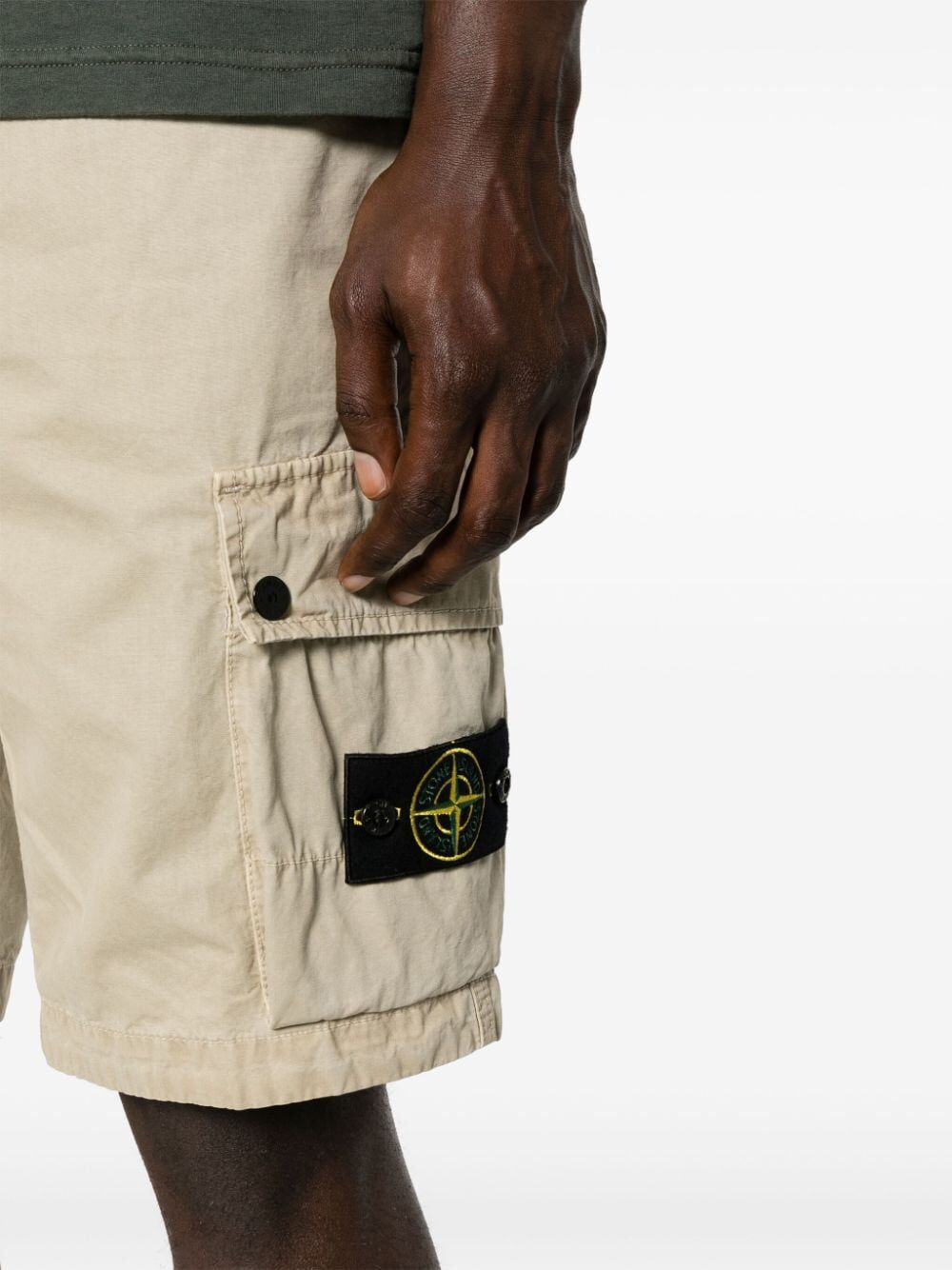 STONE ISLAND-BERMUDA SHORTS-8015L11WA V0195