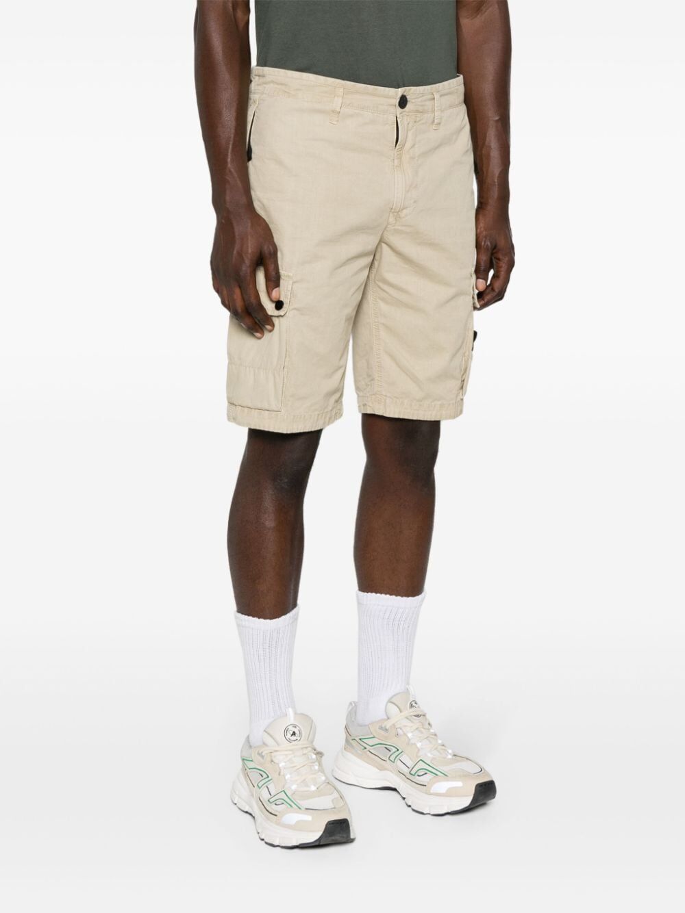 STONE ISLAND-BERMUDA SHORTS-8015L11WA V0195