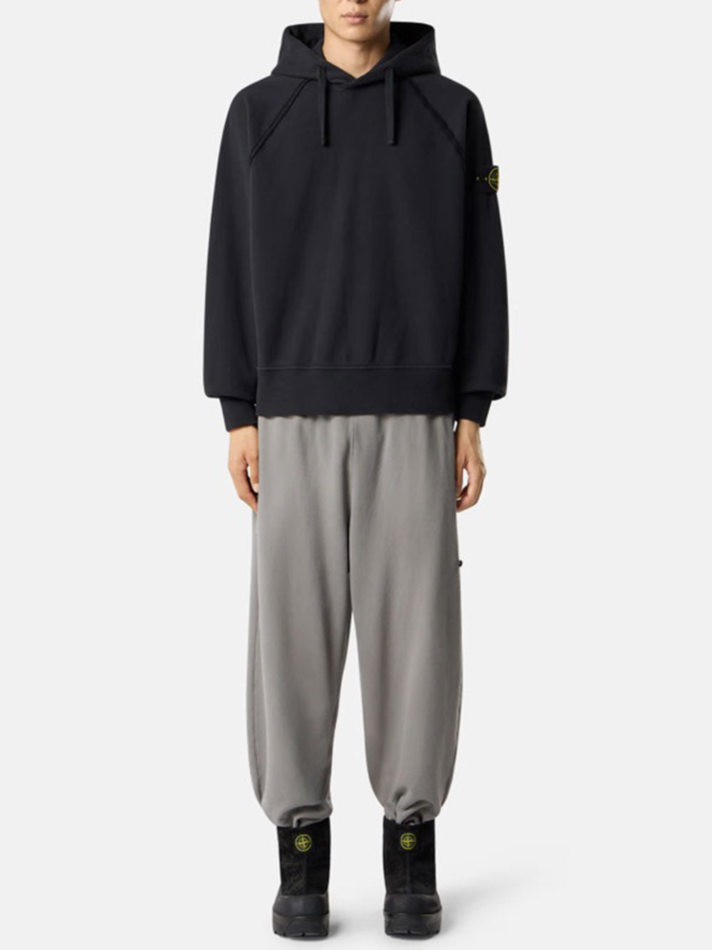 STONE ISLAND-BRUSHED ORGANIC COTTON FLEECE-6100023S0A20 V0029 – Dope