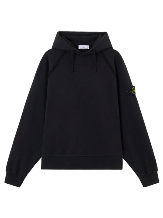 STONE ISLAND-BRUSHED ORGANIC COTTON FLEECE-