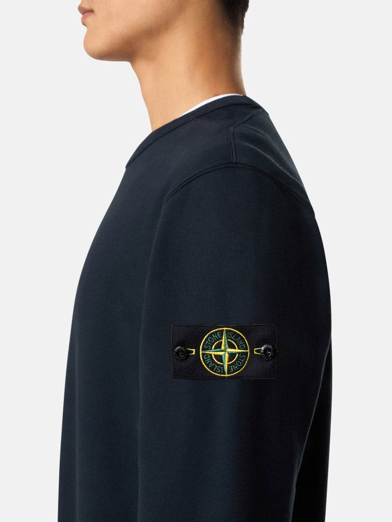 STONE ISLAND-BRUSHED ORGANIC COTTON FLEECE-