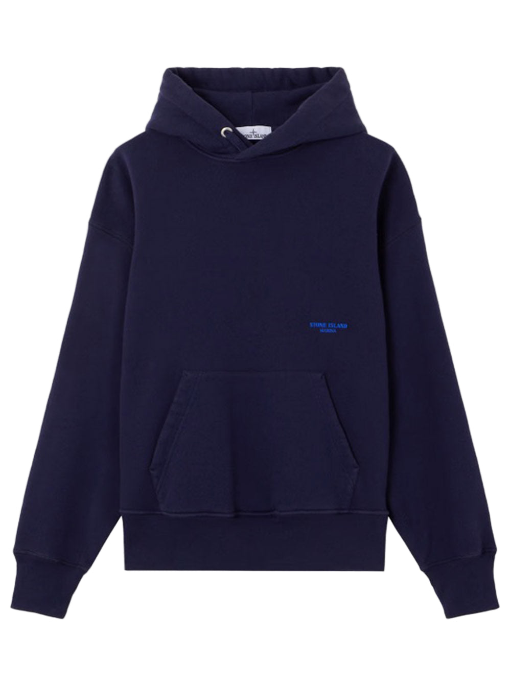 STONE ISLAND-BRUSHED ORGANIC COTTON FLEECE_STONE ISLAND MARINA-