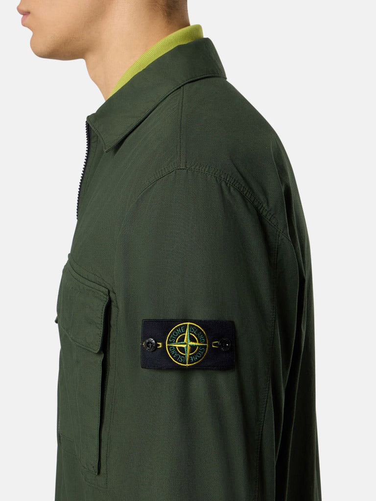 STONE ISLAND-CANVAS WEAVE COTTON-