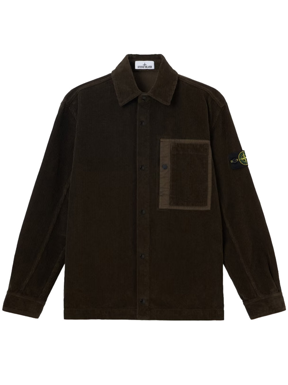 STONE ISLAND-Comfort fit overshirt-