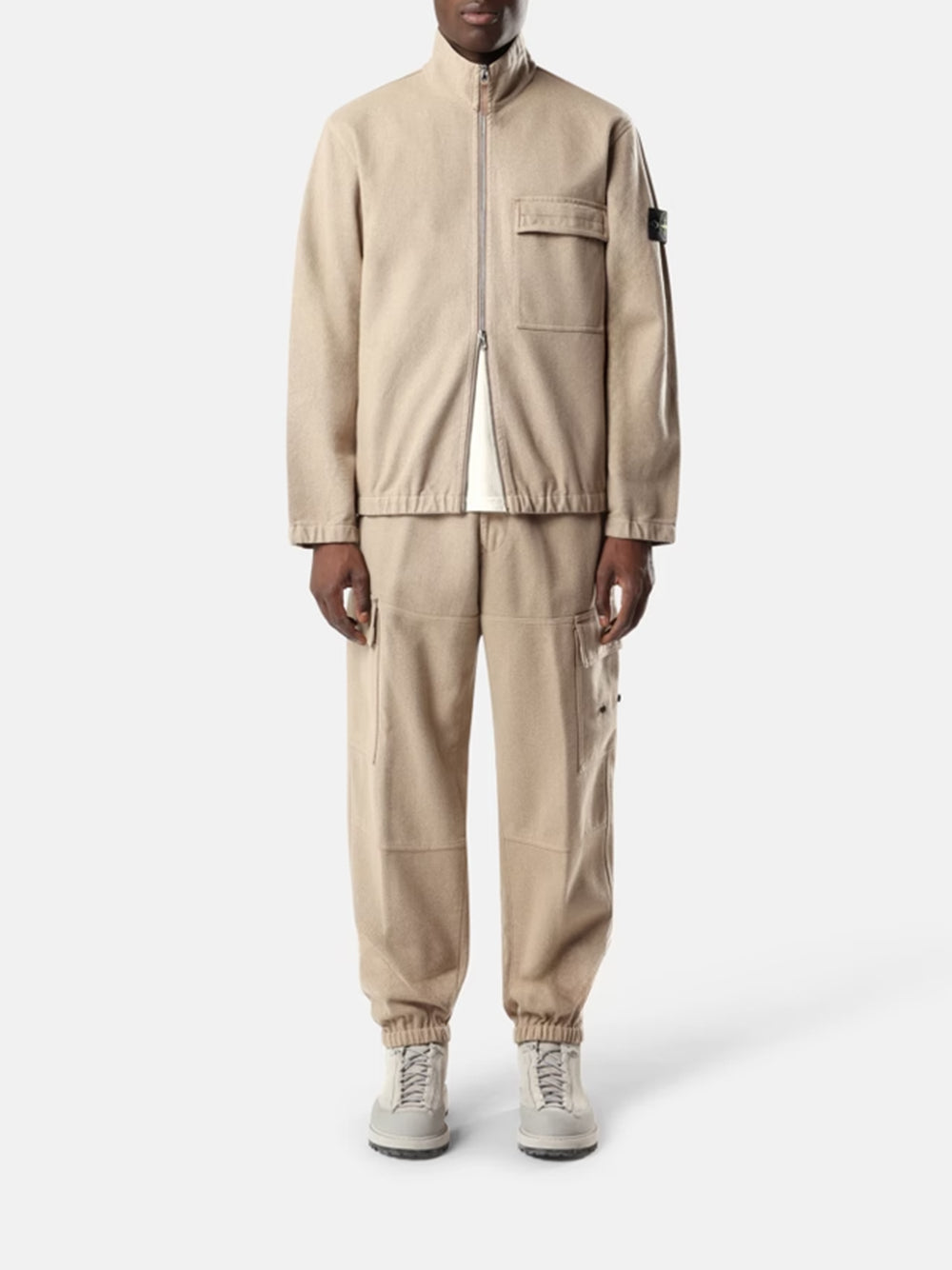 STONE ISLAND-Comfort fit overshirt-
