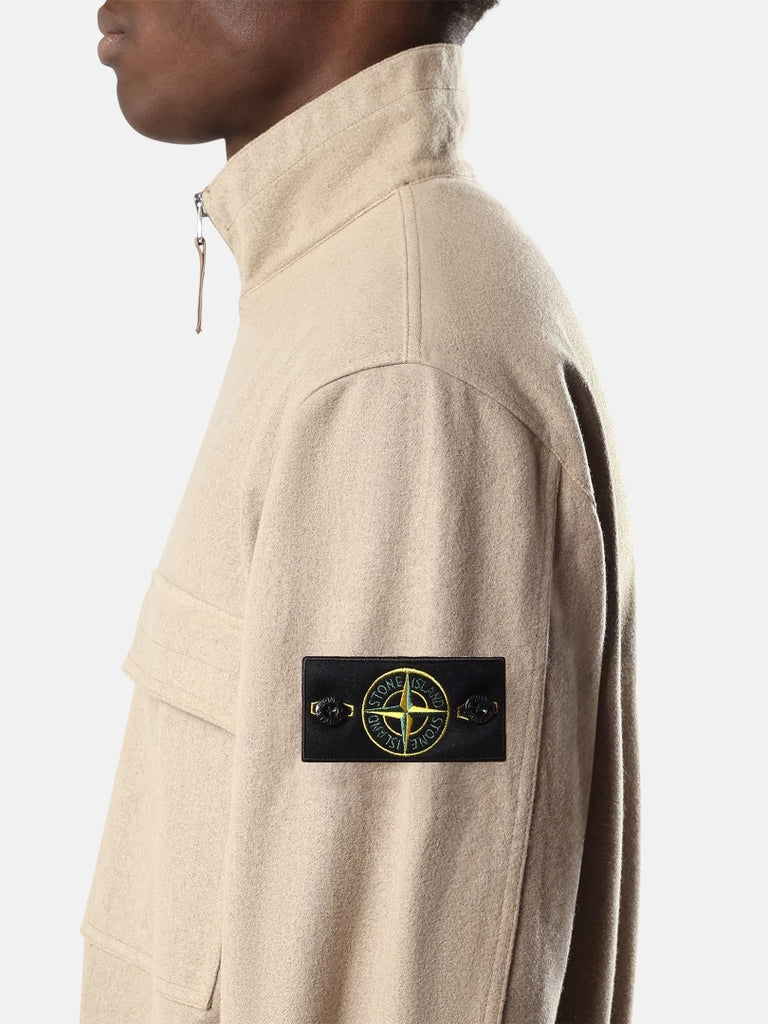 STONE ISLAND-Comfort fit overshirt-