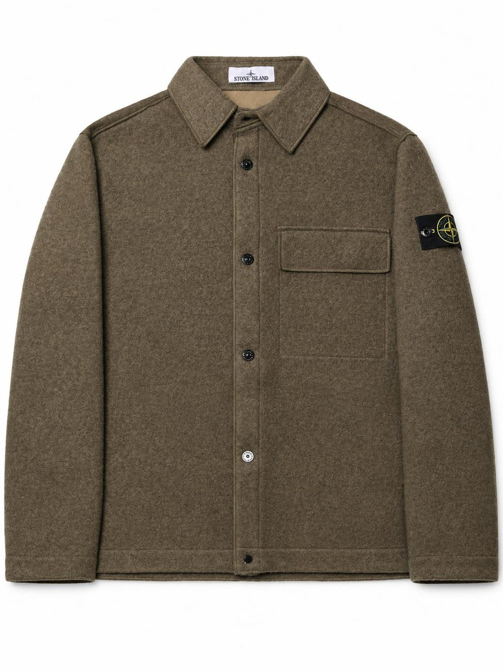 STONE ISLAND-Comfort fit overshirt-