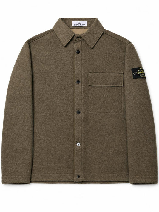STONE ISLAND-Comfort fit overshirt-