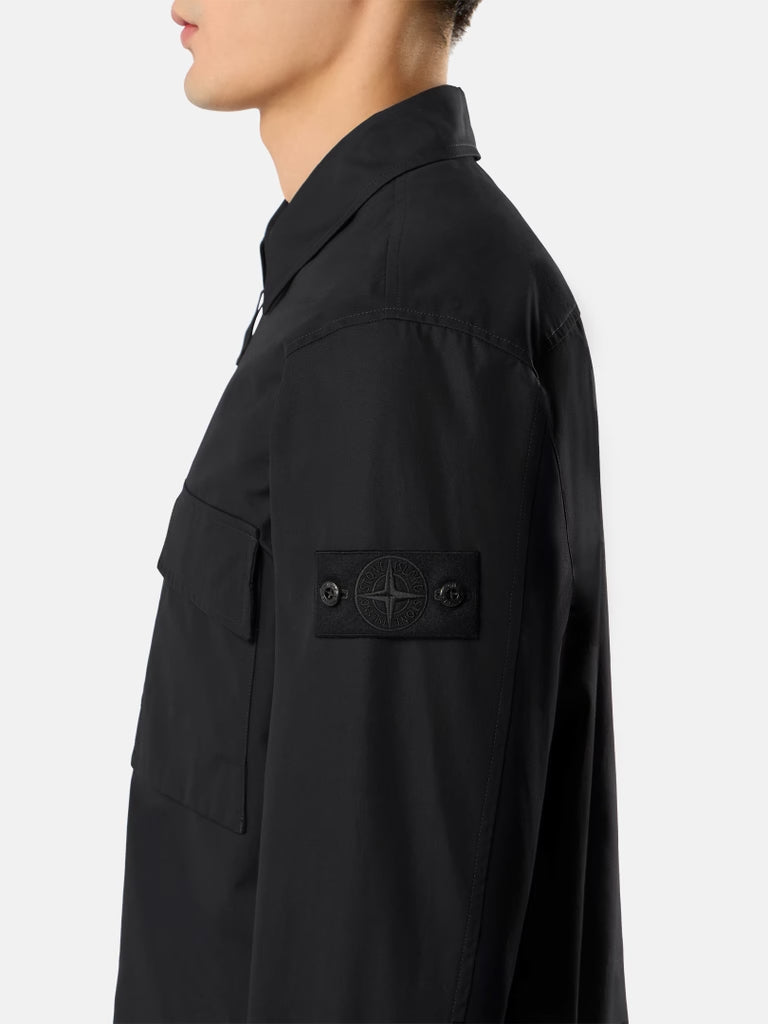 STONE ISLAND-COTTON OVERSHIRT-