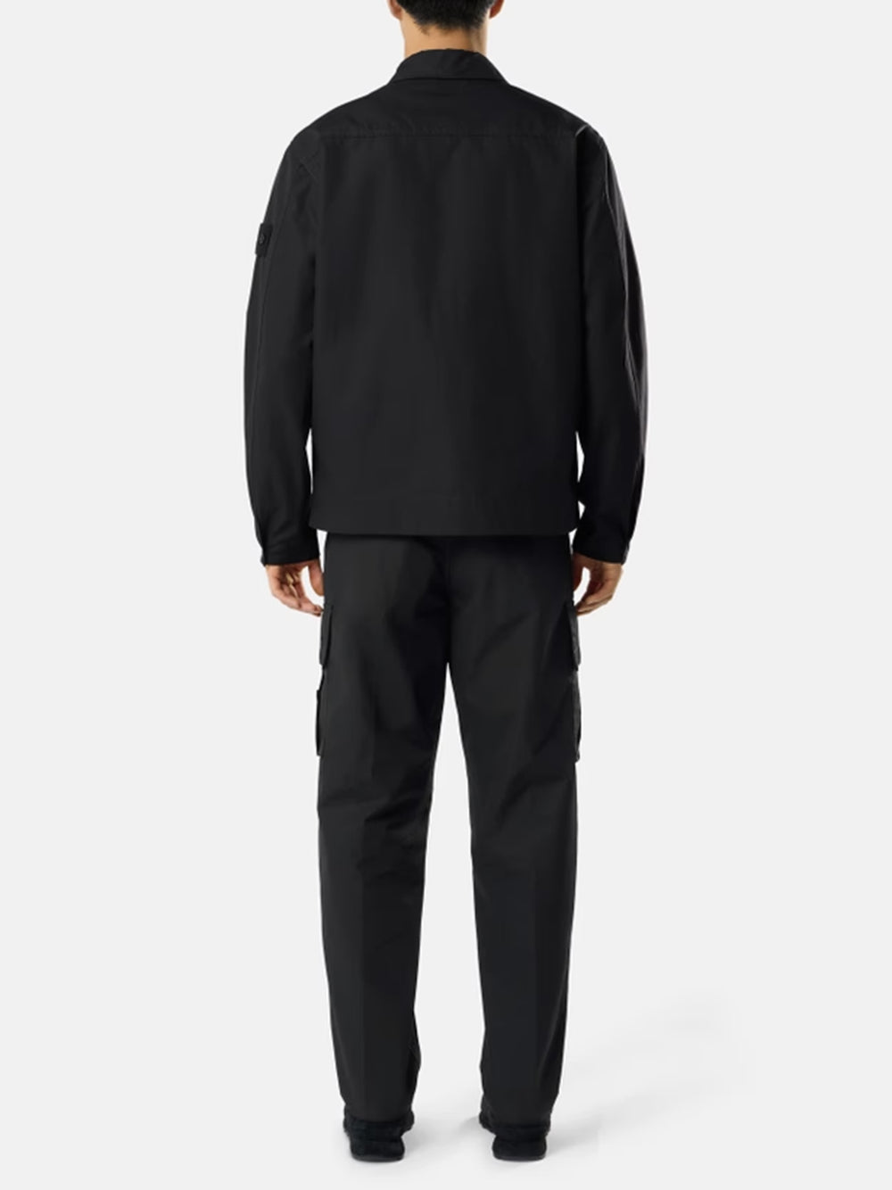 STONE ISLAND-COTTON OVERSHIRT-