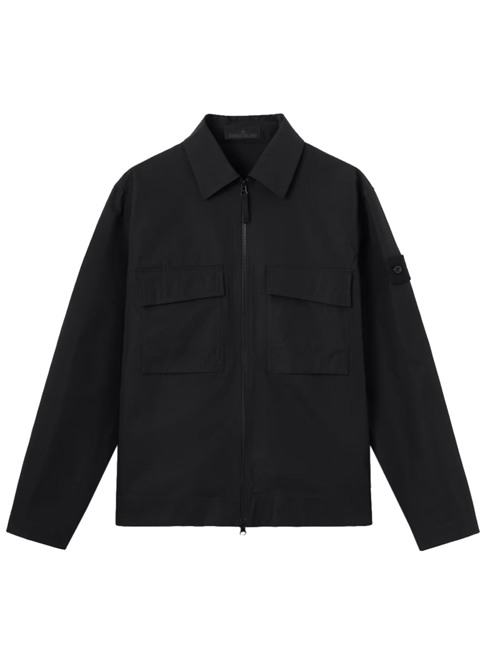 STONE ISLAND-COTTON OVERSHIRT-