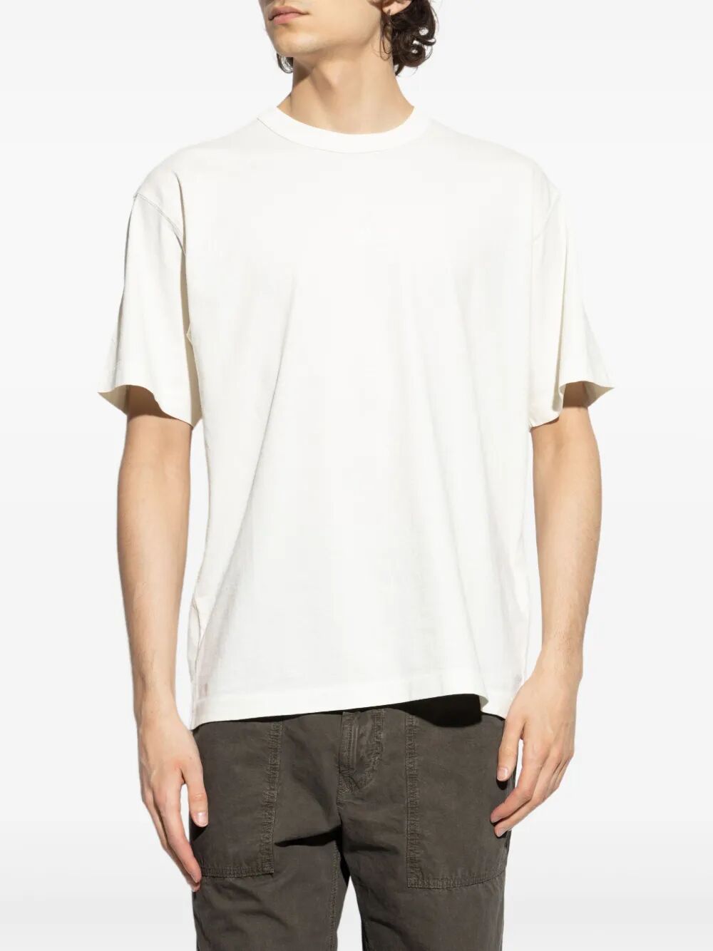 STONE ISLAND-cotton T-shirt-