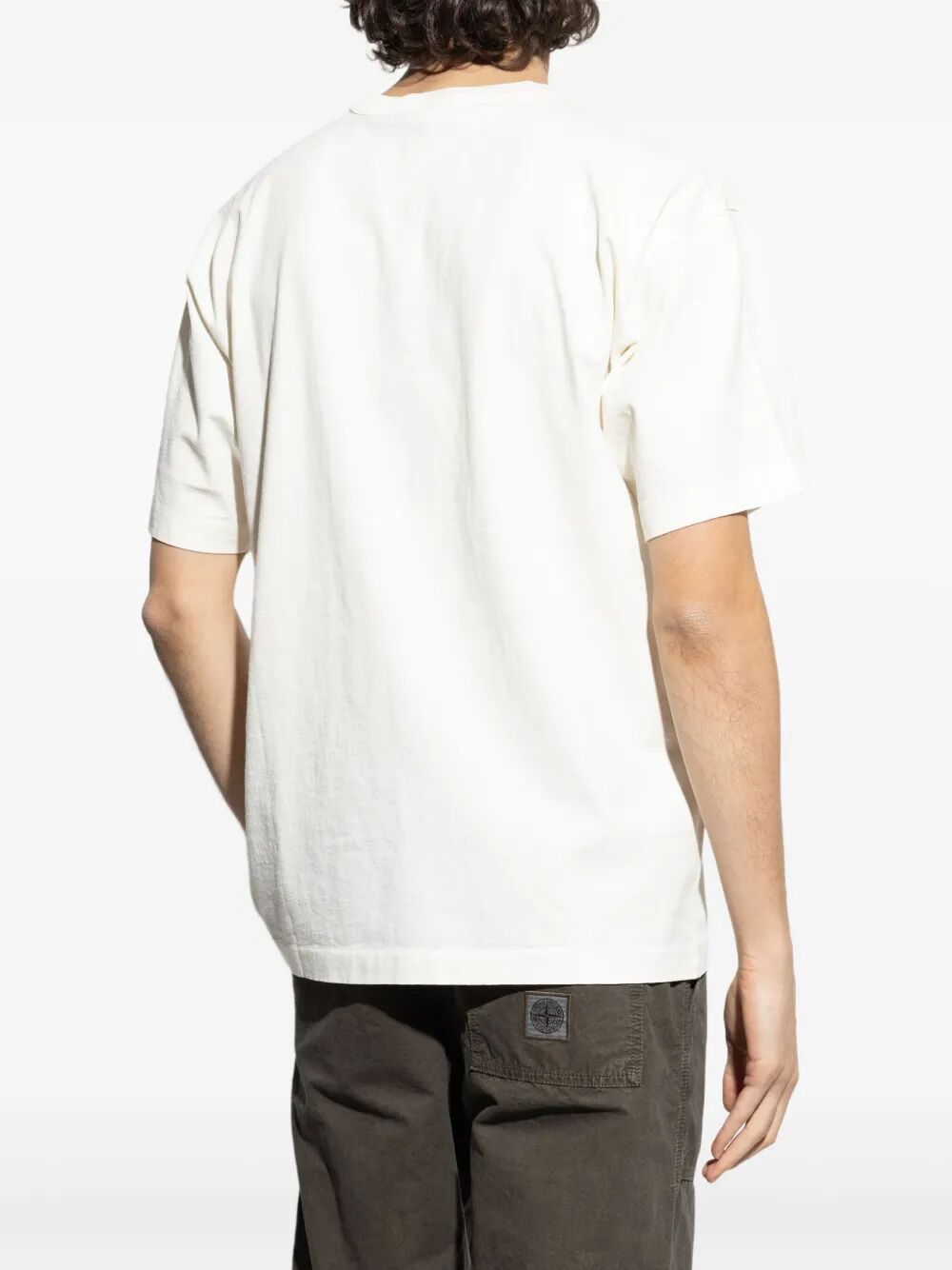 STONE ISLAND-cotton T-shirt-