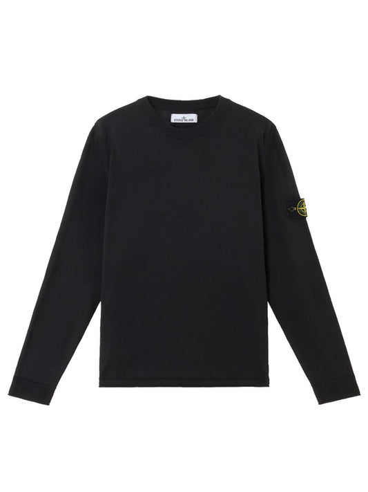 Crew neck sweater with small cuffs