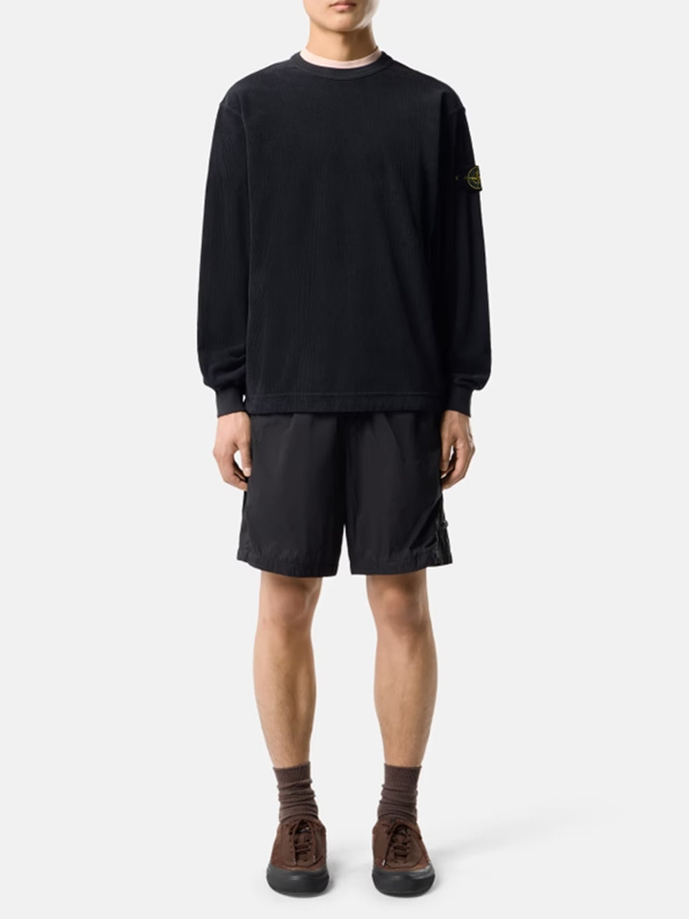 STONE ISLAND-Crew neck sweatshirt-