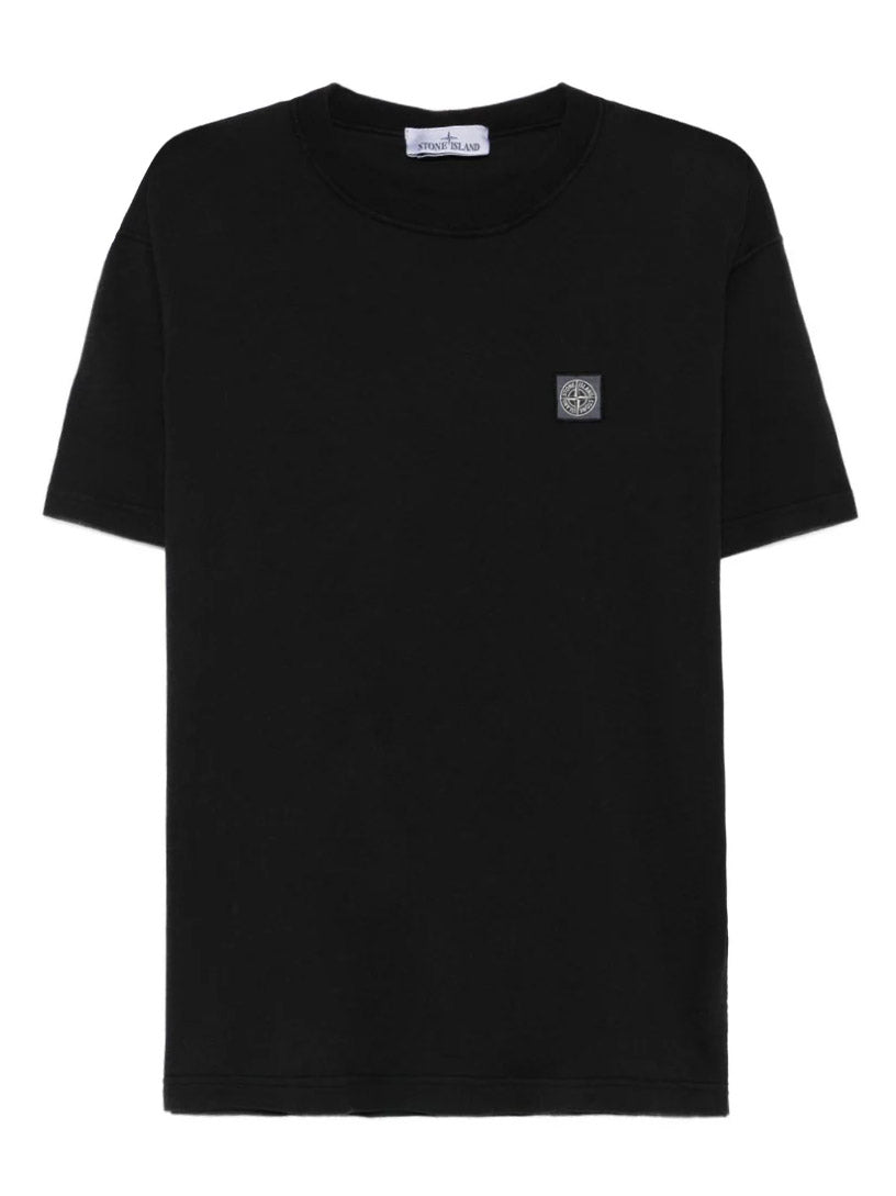 STONE ISLAND-CREW NECK TEE-