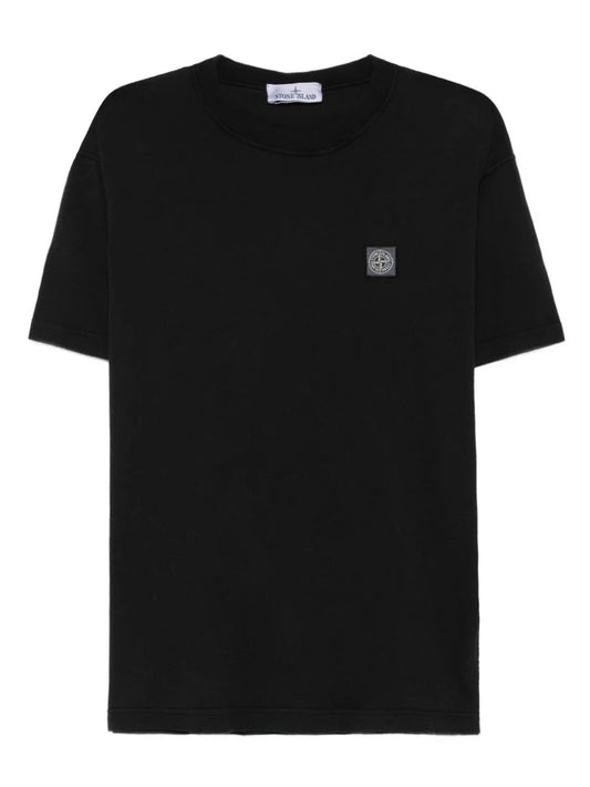 STONE ISLAND-CREW NECK TEE-