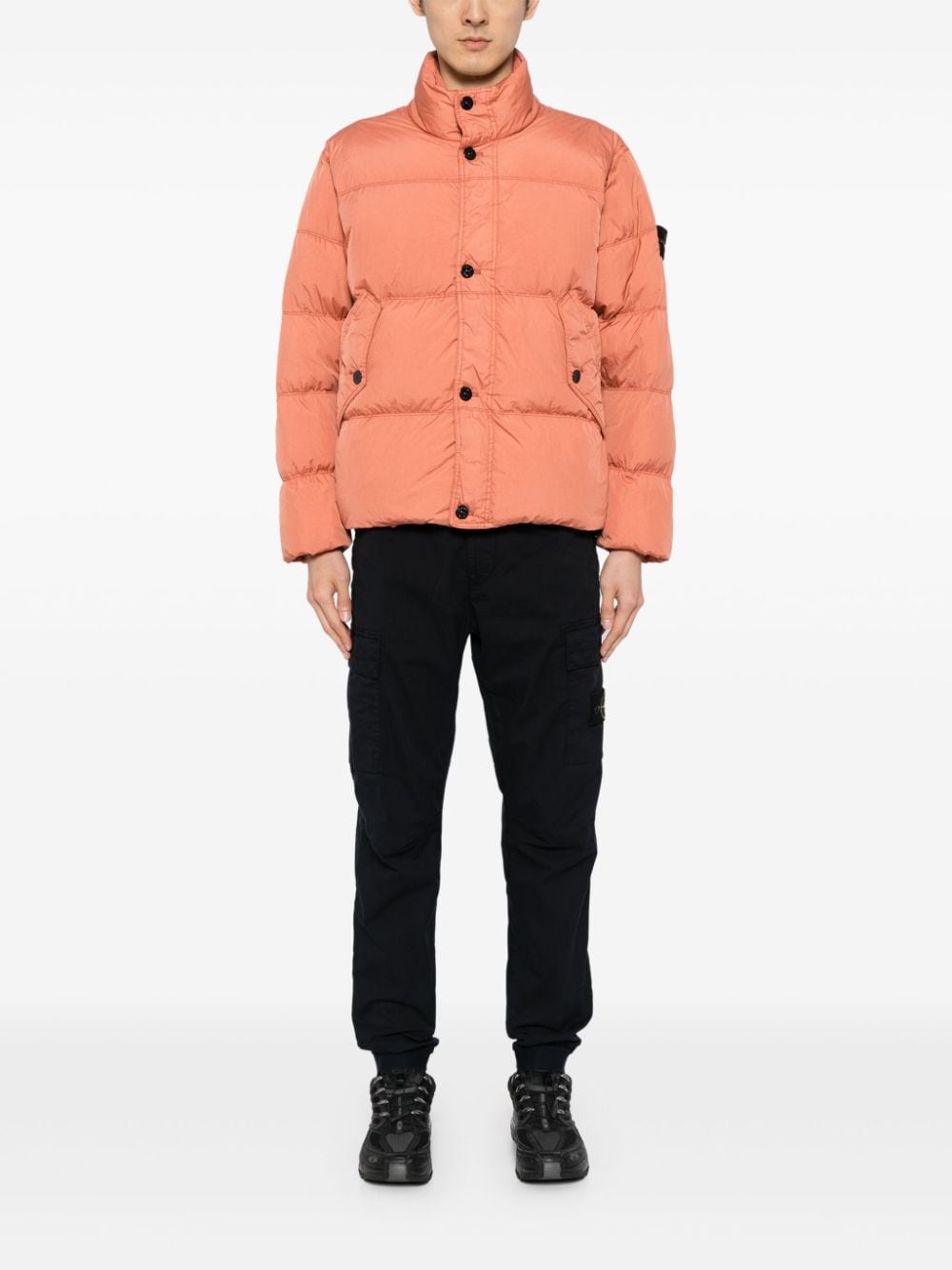 STONE ISLAND-GIUBBOTTO VERA PIUMA RDS-