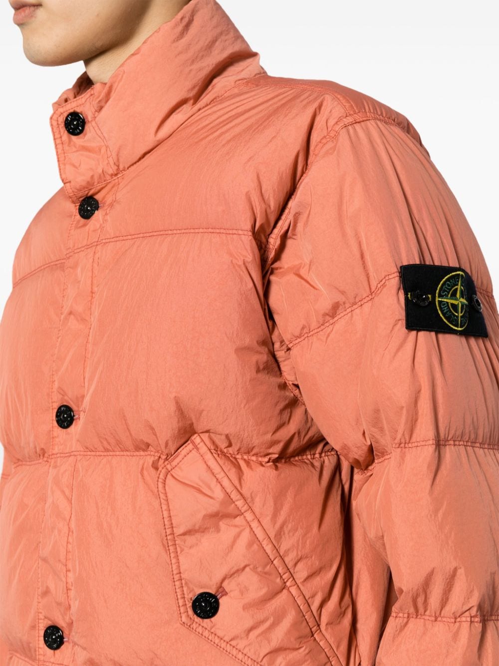 STONE ISLAND-GIUBBOTTO VERA PIUMA RDS-