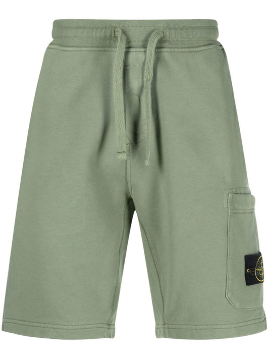 STONE ISLAND-FELPA BERMUDA-