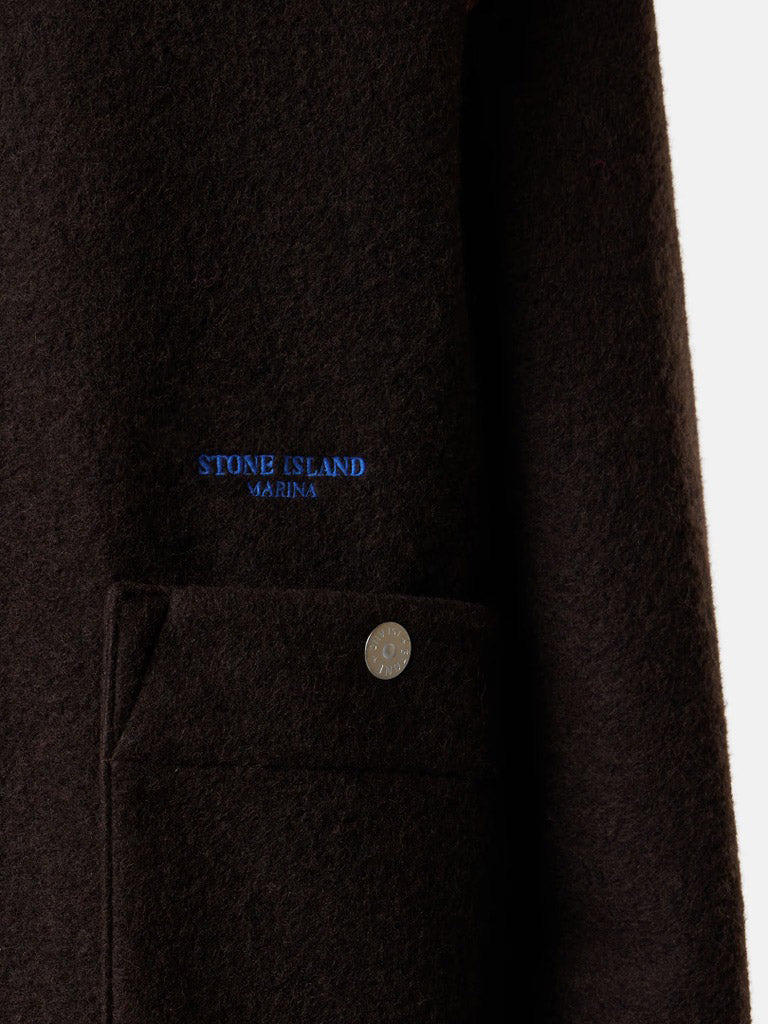 STONE ISLAND-FELTED WOOL POLYESTER_STONE ISLAND MARINA-