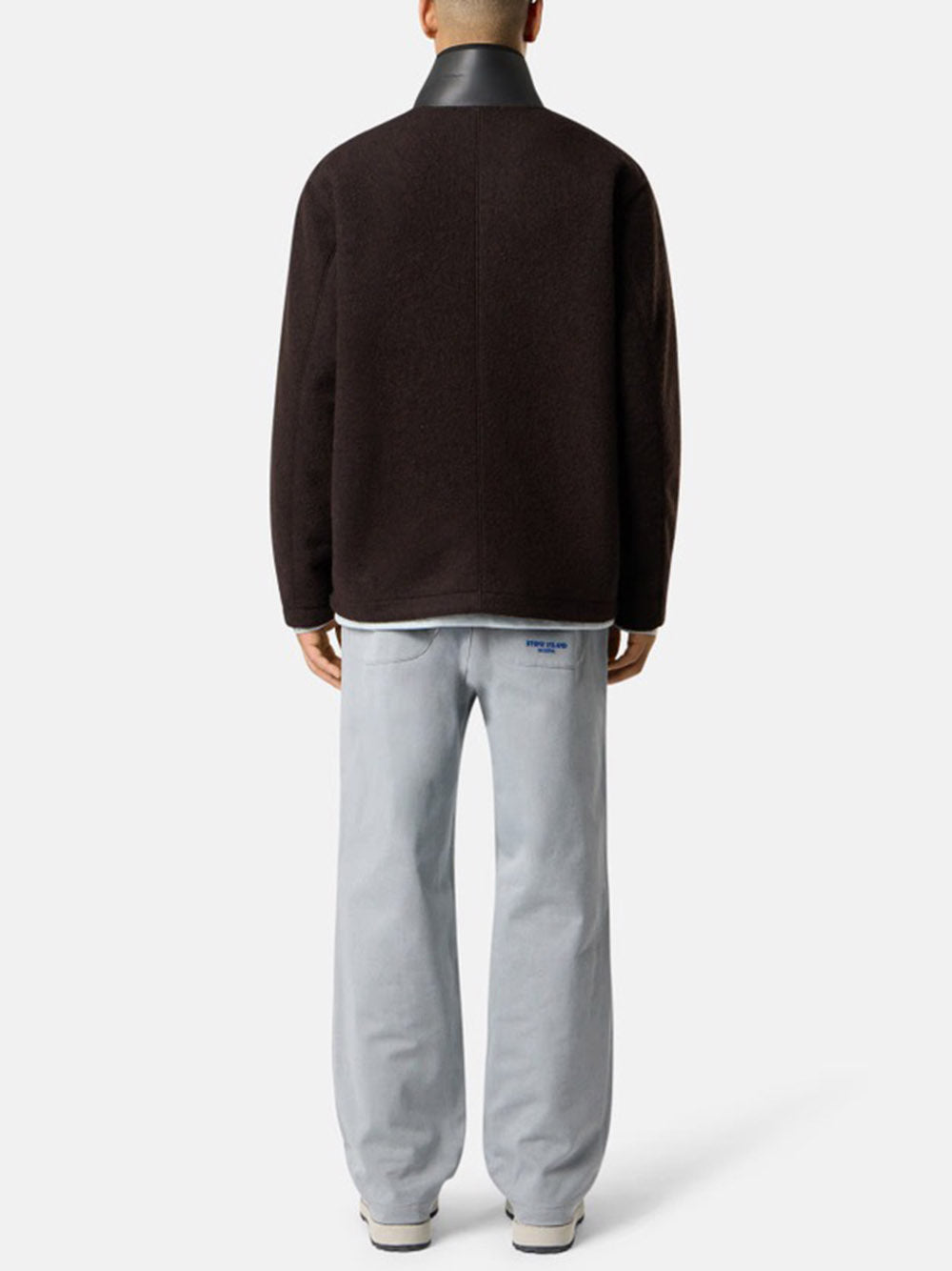 STONE ISLAND-FELTED WOOL POLYESTER_STONE ISLAND MARINA-