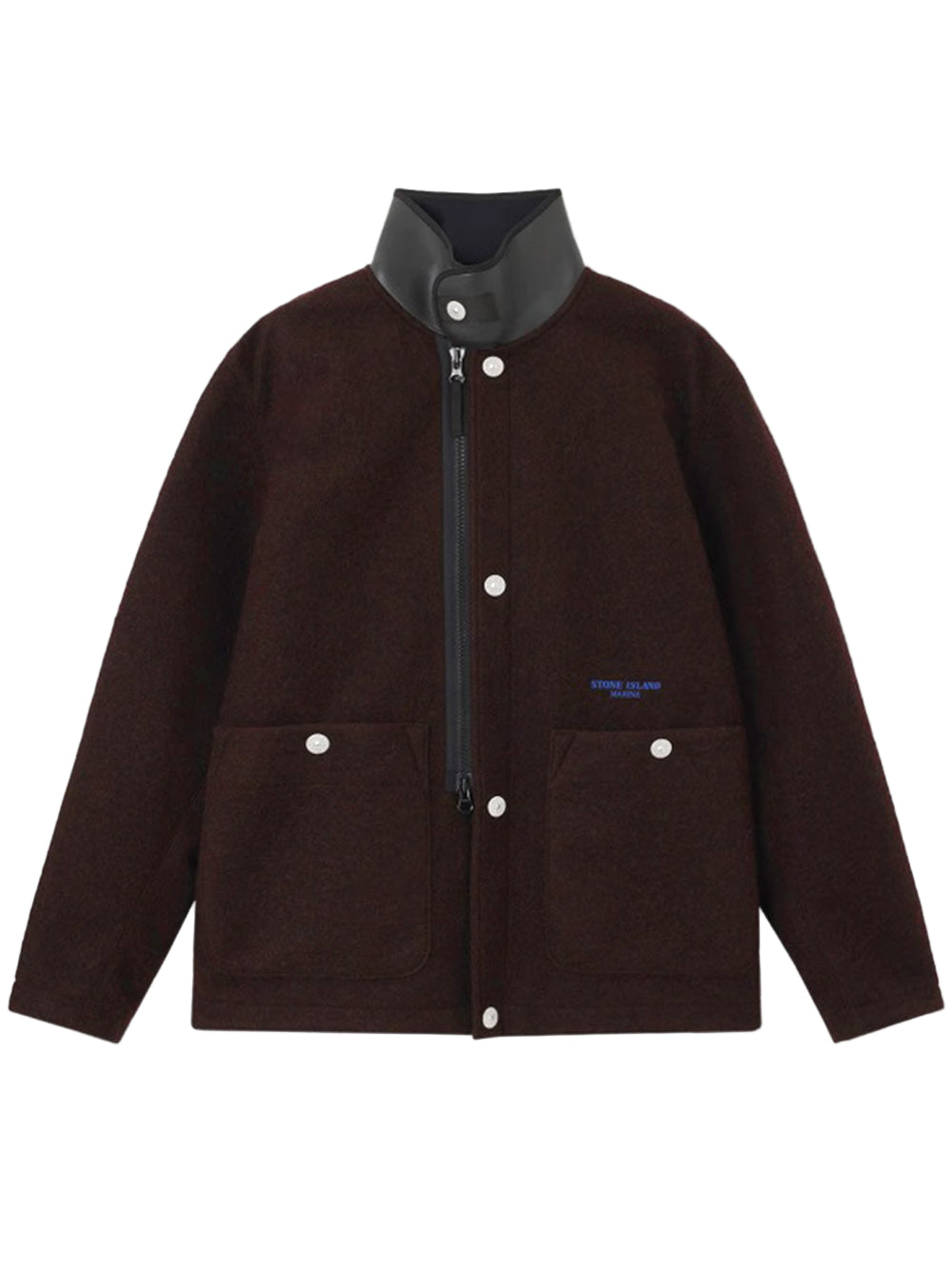 STONE ISLAND-FELTED WOOL POLYESTER_STONE ISLAND MARINA-