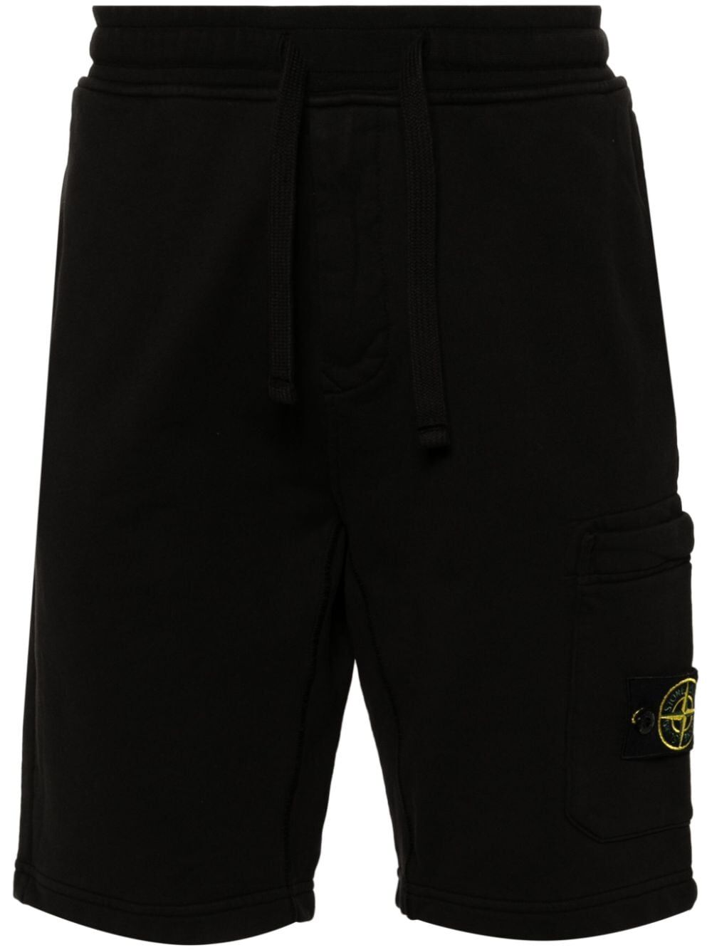 STONE ISLAND-FLEECE SHORTS-801564651 A0029