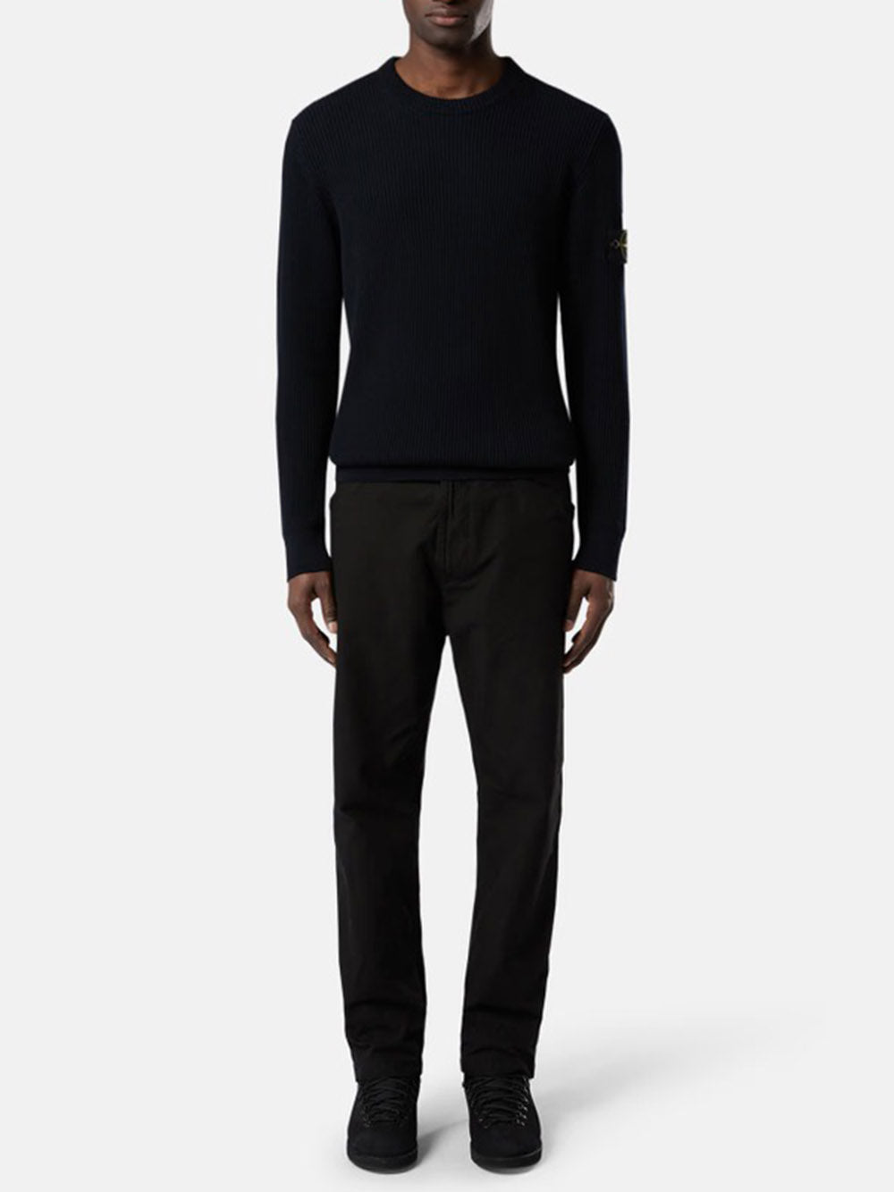 STONE ISLAND-FULL RIB RWS WOOL-